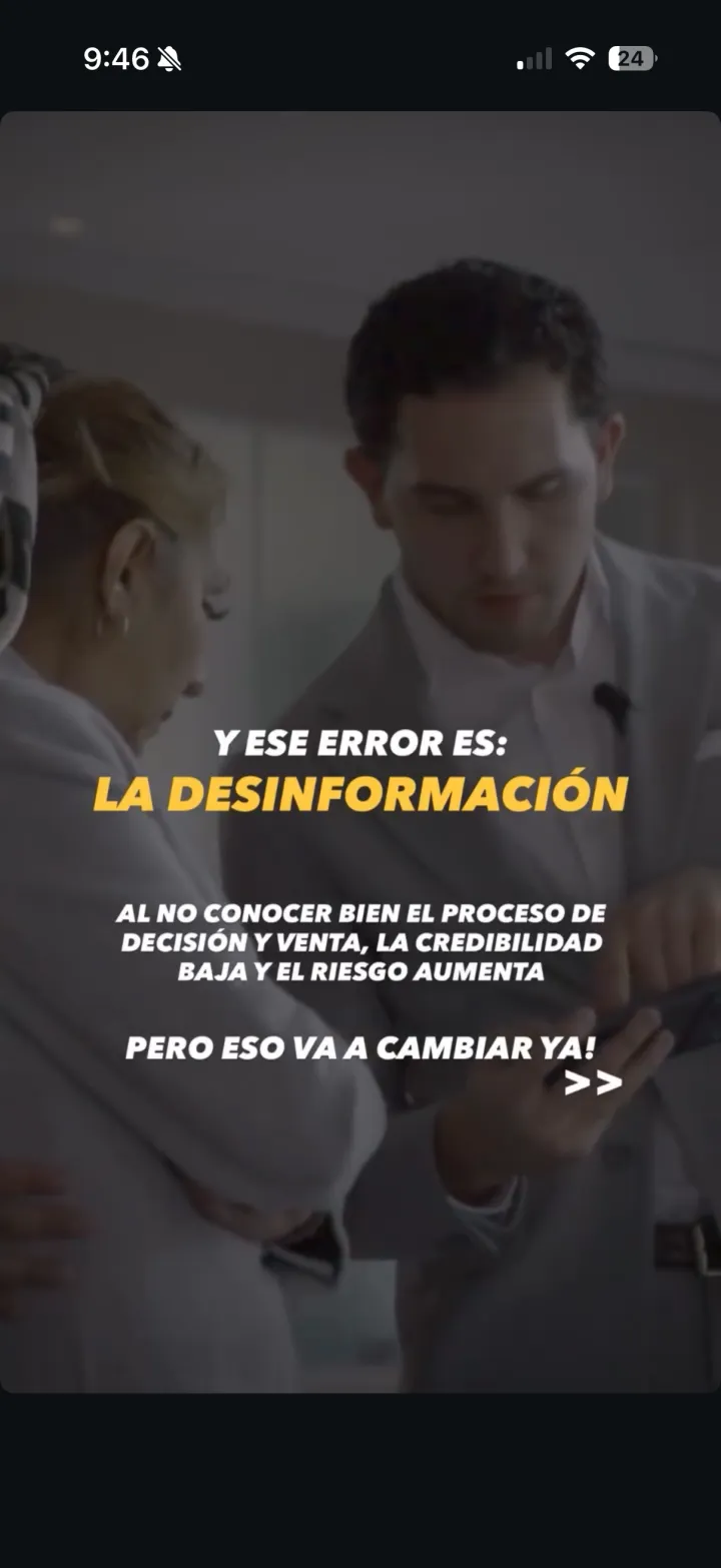 Story 3 del funnel Guía Desinformación